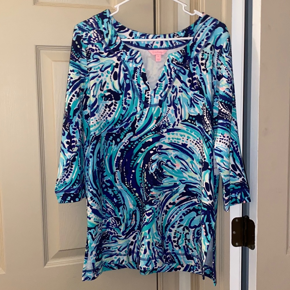 Lilly Pulitzer tunic top, size Medium, NWT!